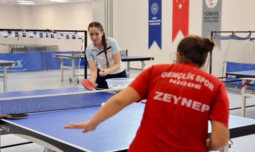 Niğde'de amatör spor haftasında masa tenisi heyecanı yaşanacak