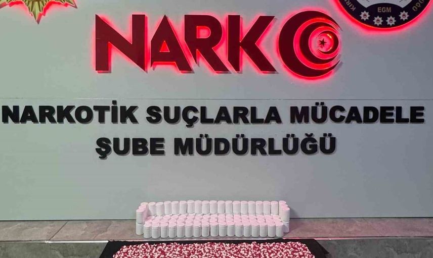 Kırıkkale'de uyuşturucu operasyonu: 5 bin 180 adet sentetik madde ele geçirildi