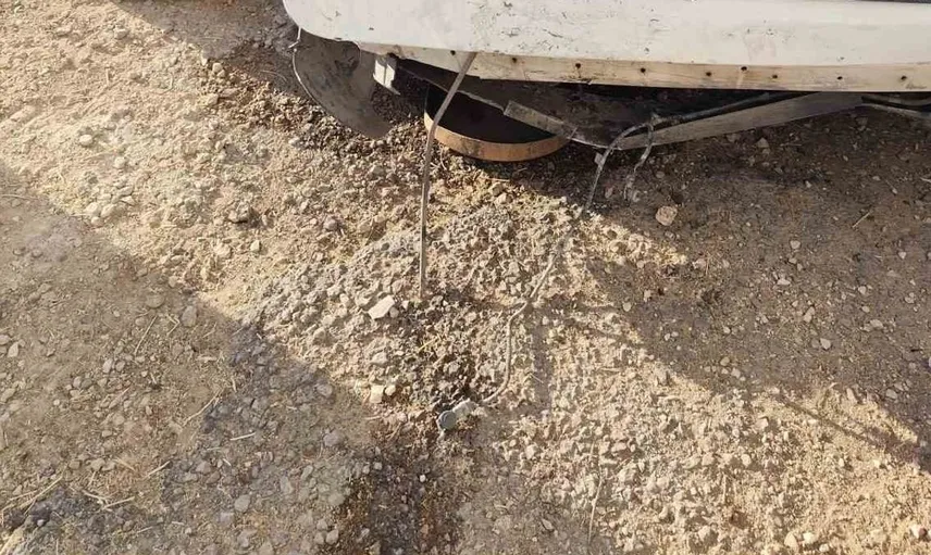 Mardin'de trafik kazası: hafif ticari araç ve otomobil çarpıştı