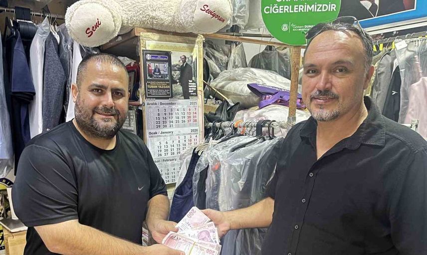 Dürüst esnafın tüm şehri gururlandıran davranışı