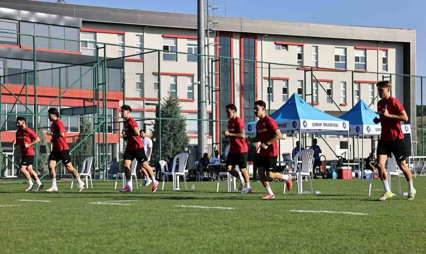 Çorum FK, Beşiktaş karşılaşması için hazırlıklarına devam ediyor