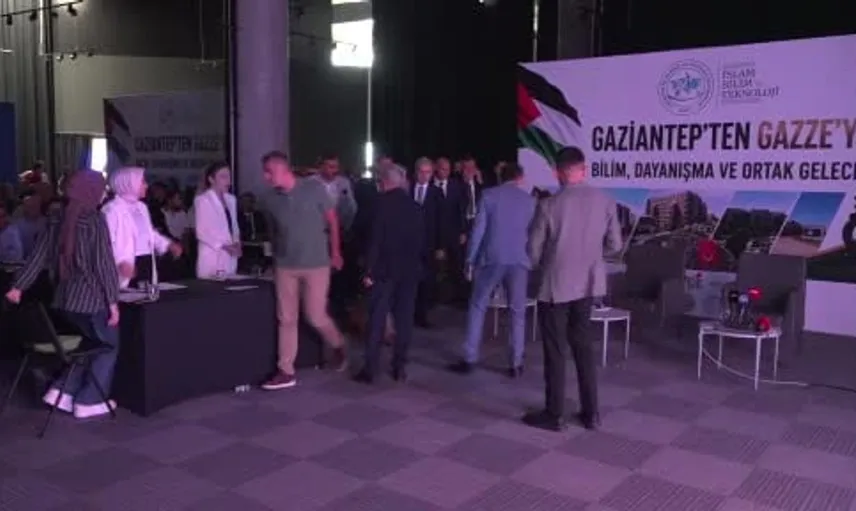 Bilim ve dayanışma buluşması: Gaziantep'te Gazze için önemli program düzenlendi