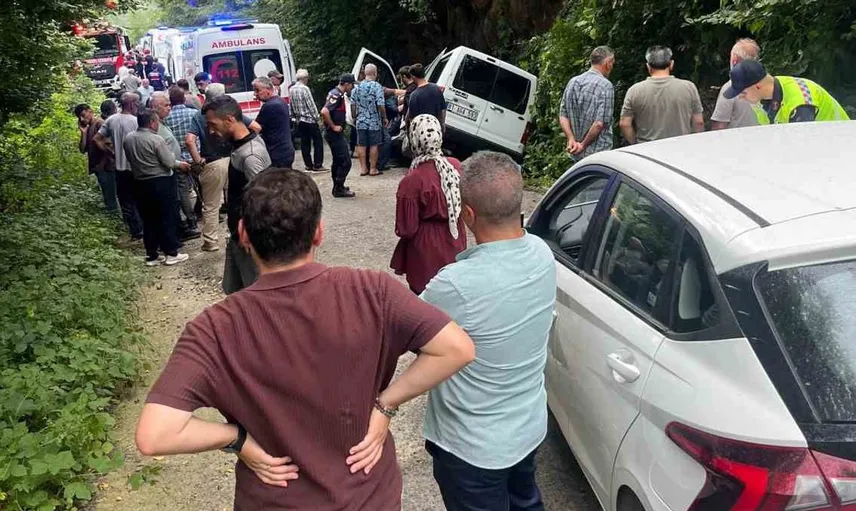 Trabzon'da kaza: yaralılar hastaneye kaldırıldı