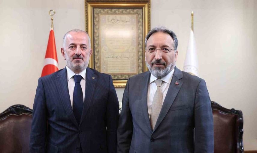 Bilecik il müftüsü yeni görevine hazırlanıyor: Diyanet İşleri Başkanı ile buluştu