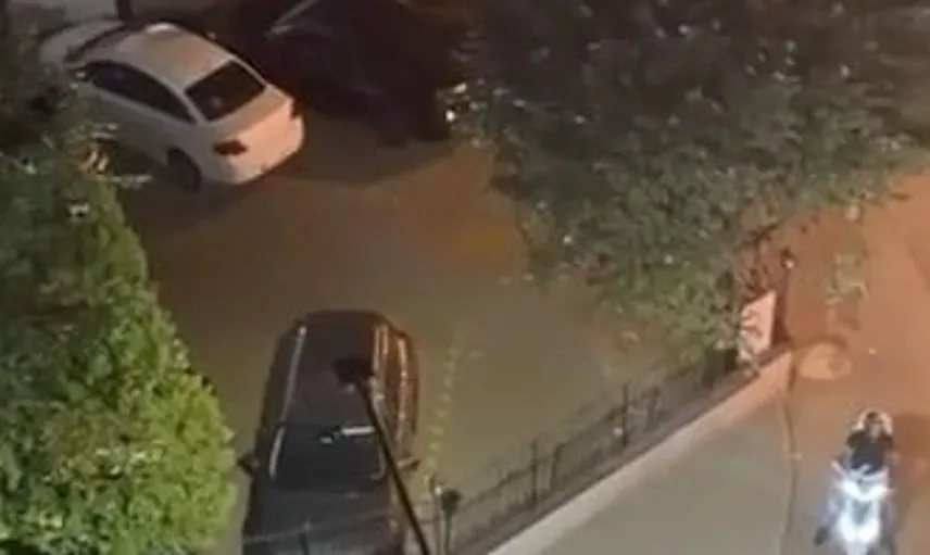 Bursa'da sinyal tartışması: Otomobil ve motosiklet sürücüleri kavgaya tutuştu
