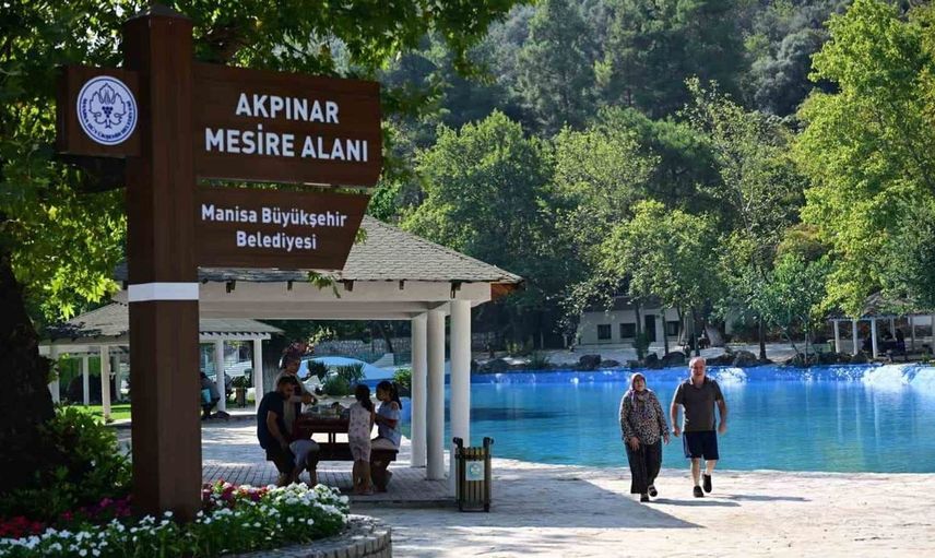 Manisalıların doğayla buluşma noktası: Akpınar Mesire Alanı yeniden açıldı