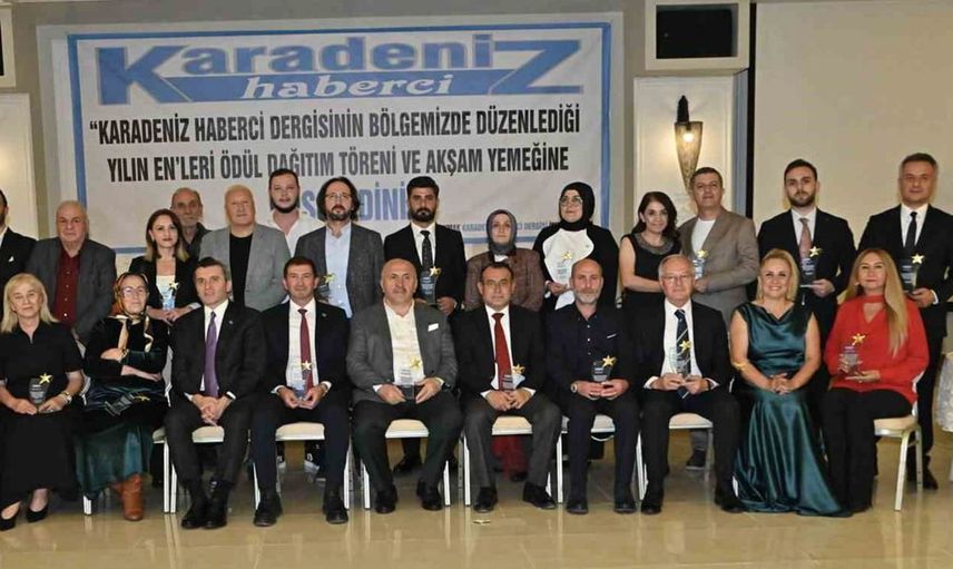 Karadeniz'de yılın en'leri ödülleri sahiplerini buldu
