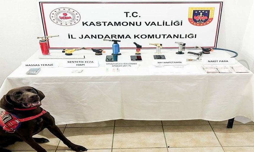 Kastamonu'da uyuşturucu operasyonunda bir kişi tutuklandı