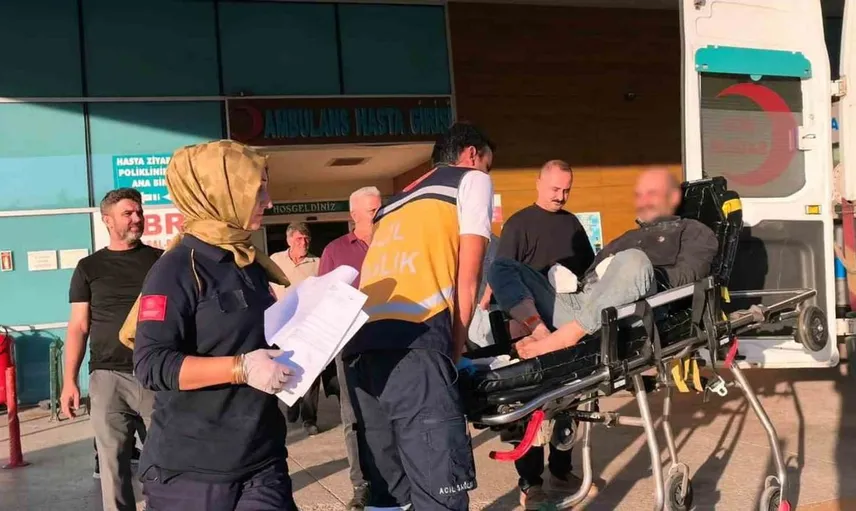 Korkunç kaza: Orman işçisinin elleri zincire sıkıştı, 6 parmağı koptu