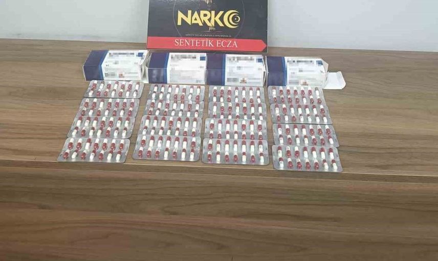 İnegöl'de uyuşturucu operasyonu: 224 sentetik ecza ele geçirildi