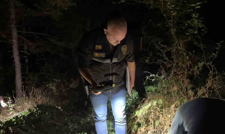 Kütahya'da ormanlık alanda bacakından vurulan genç hastaneye kaldırıldı