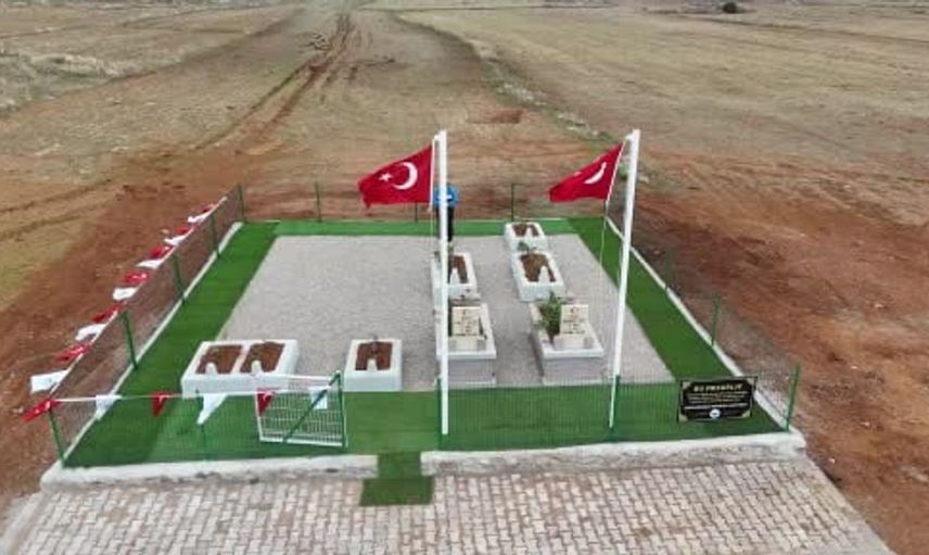 Saimbeyli'deki asırlık mezarlar, şehitlik alanına dönüştürüldü