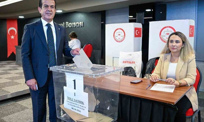 Ali Çandır yeniden Antalya Ticaret Borsası Başkanı seçildi