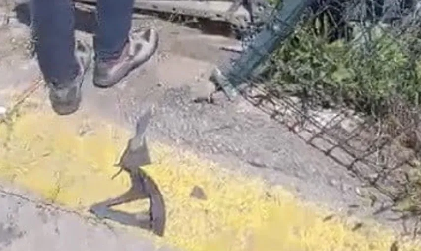 Osmaniye'de trafik kazası: Otomobil kanala düştü