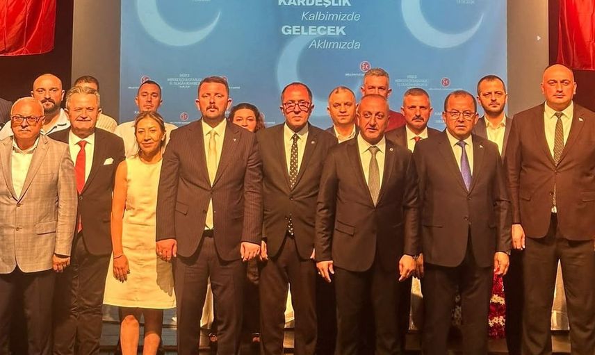 MHP Düzce Merkez İlçe kongresinde mesut sertoğlu güven tazeledi