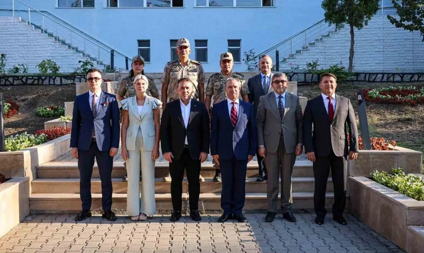 Bilecik jandarma eğitim komutanı tuğgeneral aslan'a veda programı düzenlendi