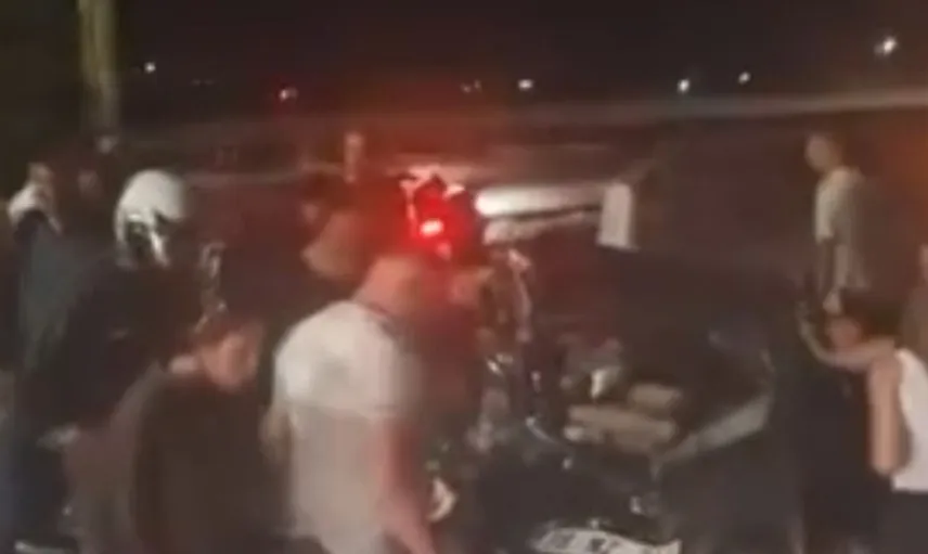 Afyonkarahisar'da astsubayları taşıyan otomobil kazası: 3 kişi yaralandı