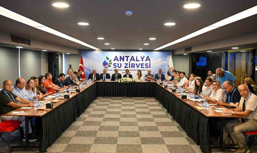 Antalya'nın su geleceği için önemli adımlar atılıyor
