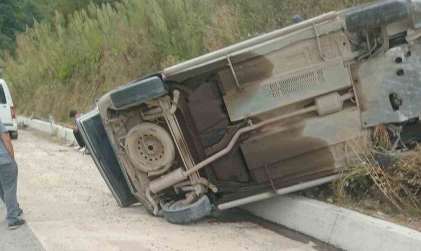 Trabzon'da kaza: Aile fertleri yaralı
