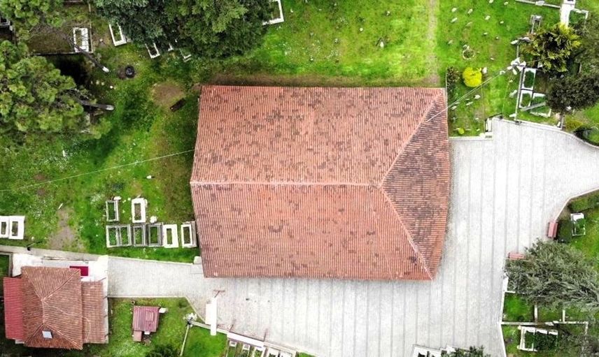 Samsun'daki 8,5 asırlık çivisiz camide restorasyon çalışmaları devam ediyor