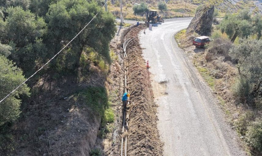 Sultanhisar'da altyapı yatırımları hız kazanıyor: Yeni kaynak suyu hatları yolda
