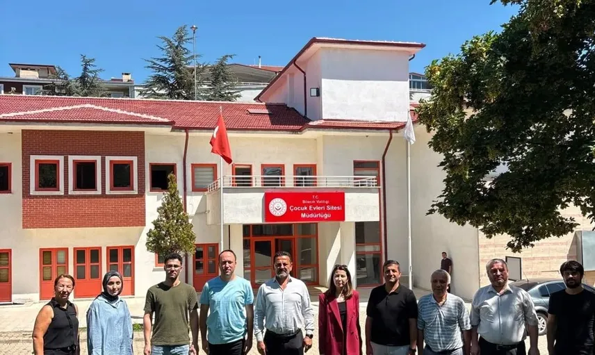 Bilecik il müdürü çocuk evleri sitesindeki çalışmaları inceledi