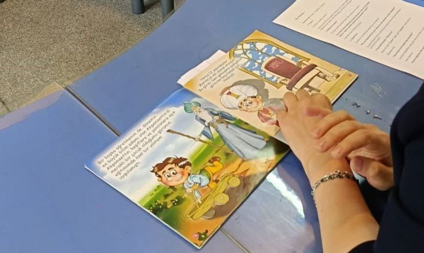 Çocuklar kitaplarla hayal dünyasına açılan kapıları keşfetti