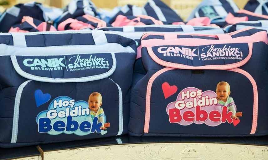 Canik Belediyesi'nden anne adaylarına özel bebek destek paketi