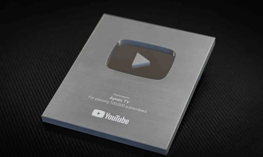 Aynen TV, YouTube'dan gümüş plaket alarak gençlere yönelik başarısını taçlandırdı