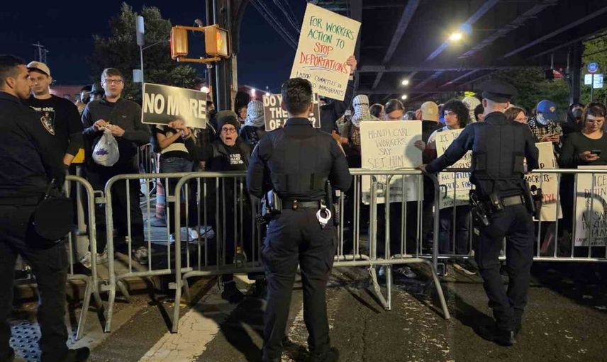 New York'ta göçmenlik operasyonunda silahlı müdahale: Tepkiler büyüyor