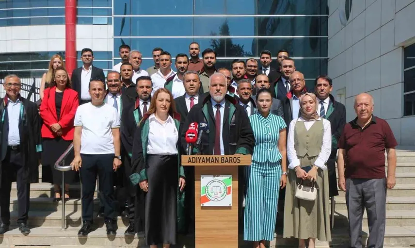 Adalet, mahkeme dışındaki güvenle de var: Adıyaman Barosu Başkanı Doğan'dan yeni adli yıl vurgusu