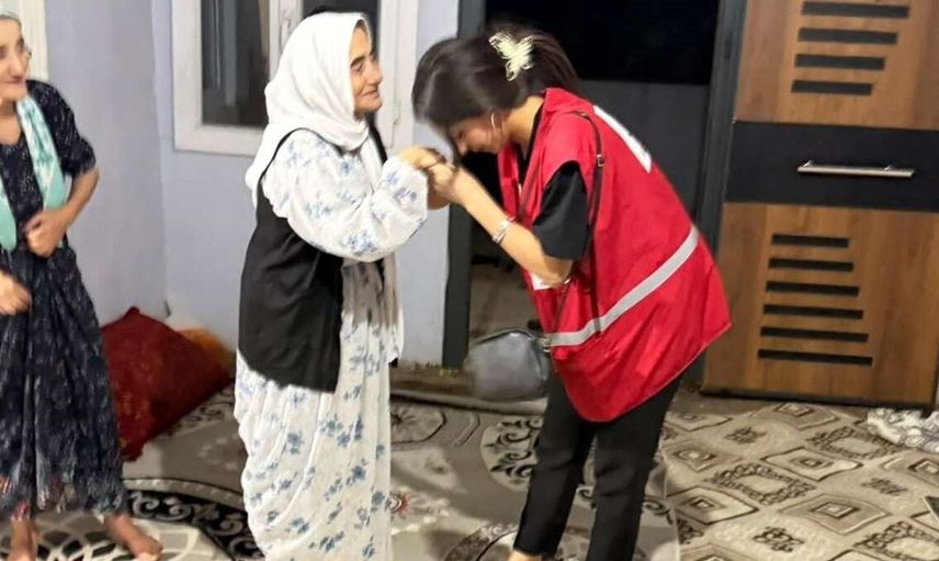 Silopi'de iki kardeşe umut olan yardımlaşma çalışmaları