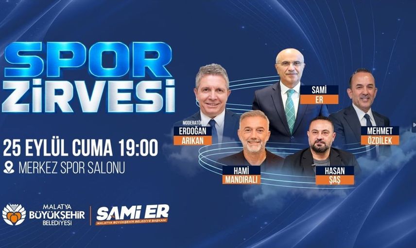 Sporun zirvesi Malatya'da düzenleniyor