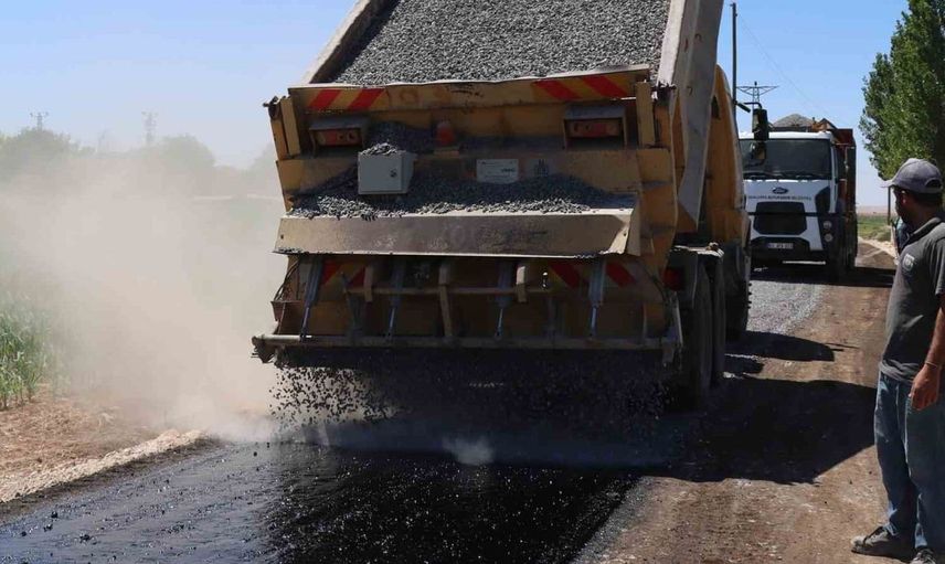 Suruç'ta ulaşım yatırımları devam ediyor