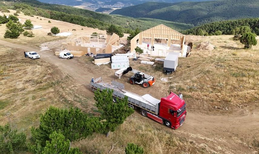 Akçam konaklamalı orman turizm alanı’nda ilk etap çalışmaları başladı