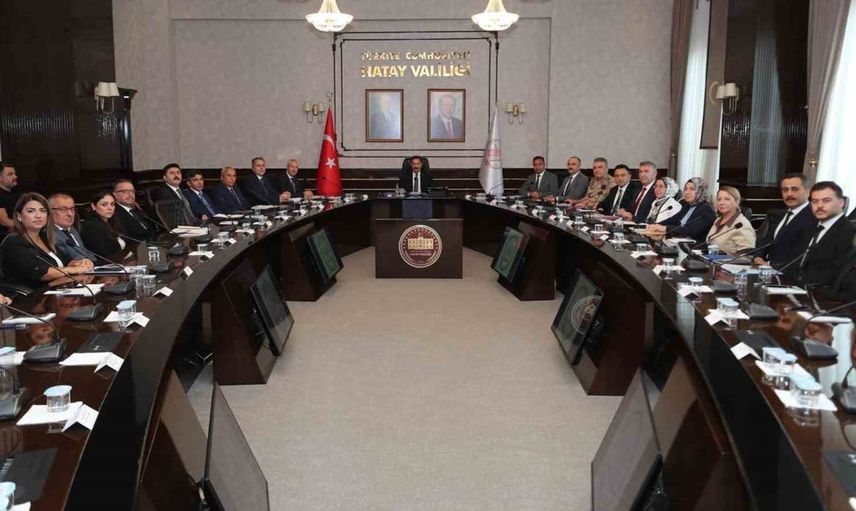Hatay'da üniversitelerin güvenlik ve barınma hizmetleri masaya yatırıldı