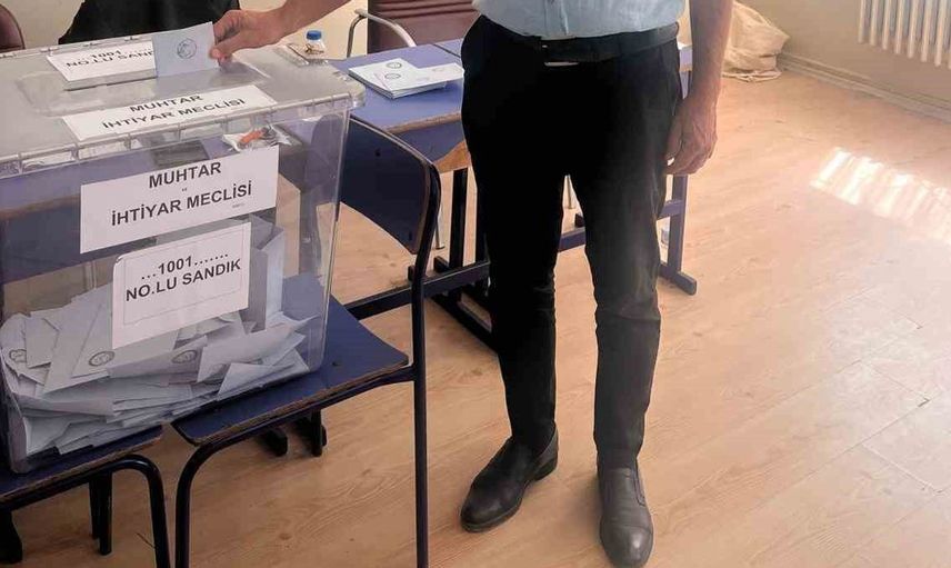 Hisarcık köyünde muhtarlık seçimleri tamamlandı