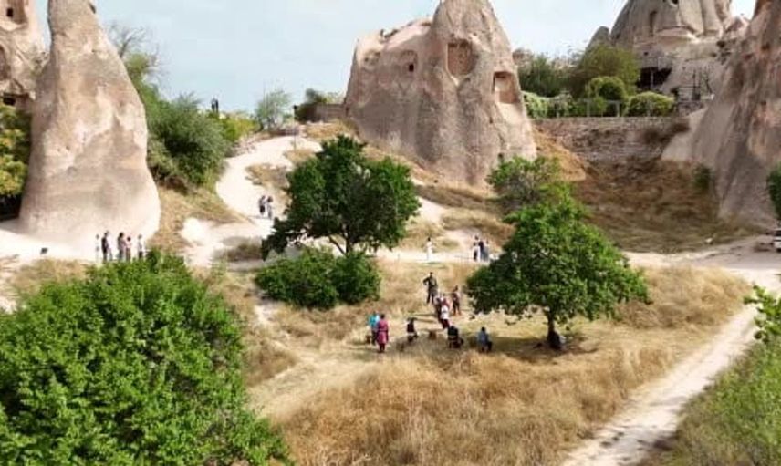 Kapadokya'da geleneksel okçuluk festivaliyle heyecan dorukta