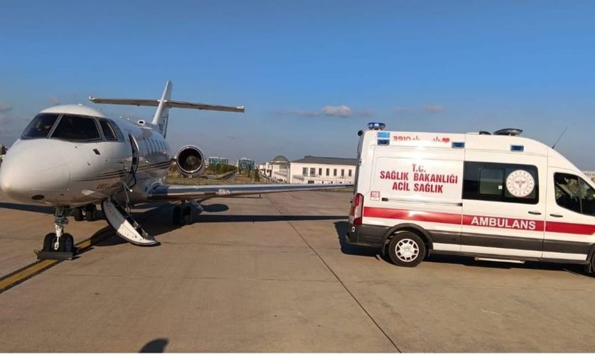 Kırklareli’nde sağlık koordinasyonu: ağır yaralı hasta hava ambulansıyla Ankara’ya sevk edildi