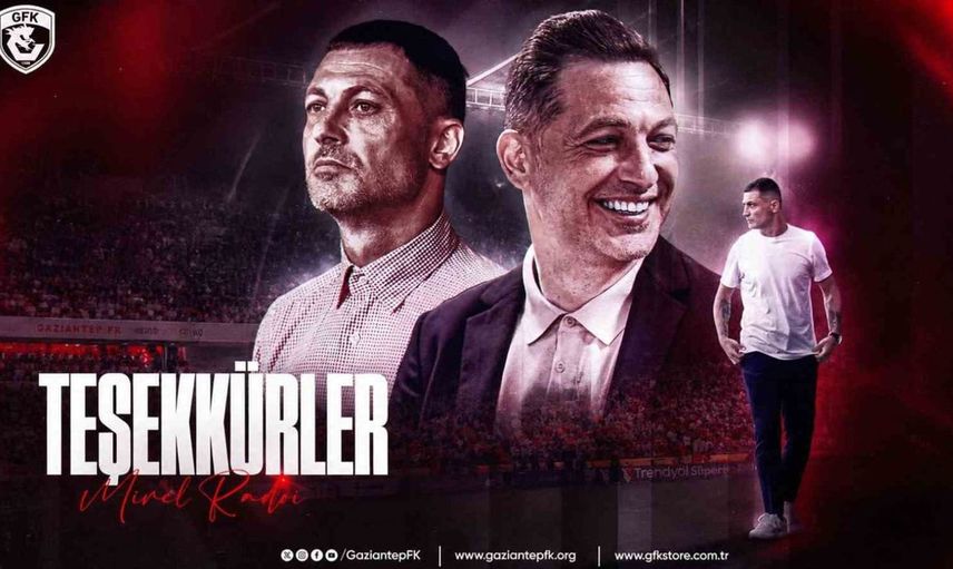 Gaziantep FK'da teknik direktör mirel radoi ile yollar ayrıldı