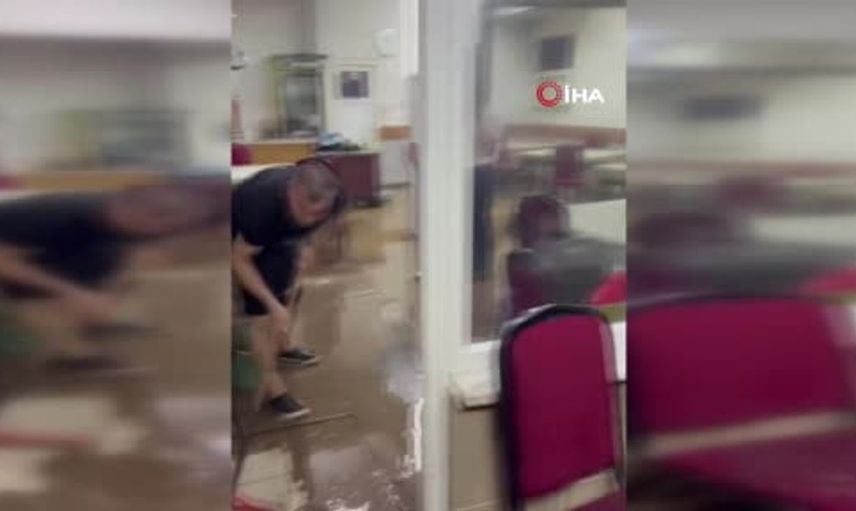 Giresun'da etkili yağışlar dereleri taşırdı: Su baskını tehlikesi arttı