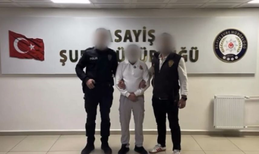 Çankırı'da 98 yıl hapis cezası olan zanlı polisten kaçamadı