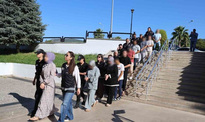 Muğla'da kaçış planı çöktü: 8 kişi tutuklandı