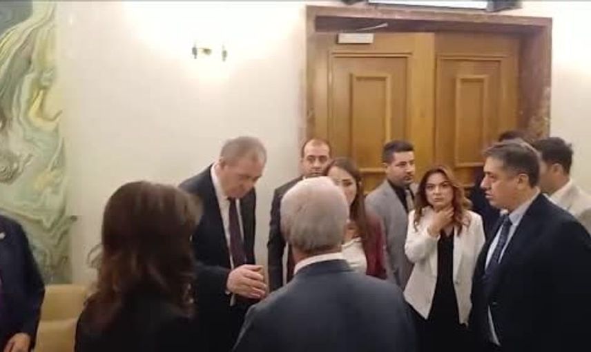 DEM Partisi liderleri Bahçeli ile buluştu