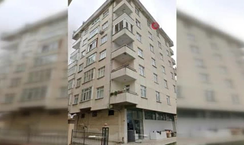 Maltepe'de çöken binanın son durumu dikkat çekti