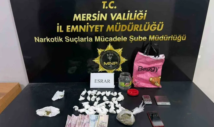 Mersin'de uyuşturucu çetelerine darbe: Altı kişi tutuklandı