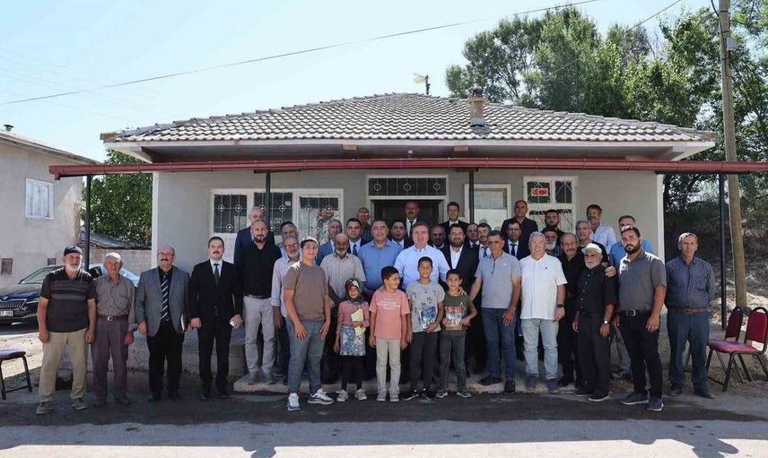 Vali Aydoğdu, Soğukoluk köyünde vatandaşlarla bir araya geldi