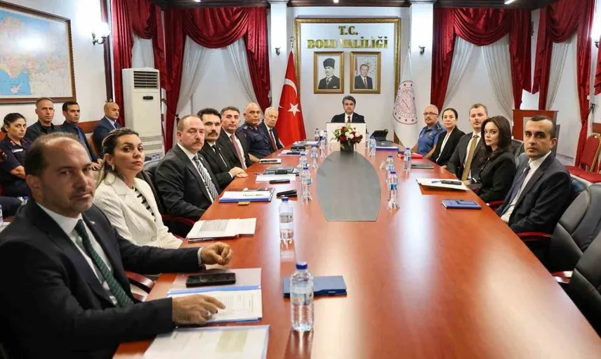 Bolu'da okul güvenliği tedbirleri masaya yatırıldı