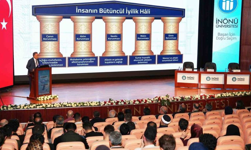 İnönü Üniversitesi'nde din ve bağımlılık sempozyumu başladı