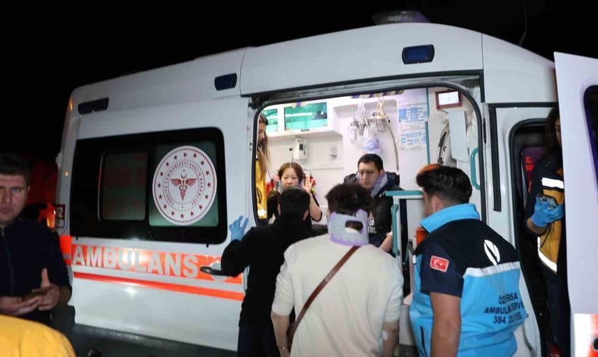 Nevşehir'de kaza: 5 yaralı, 3'ü turist